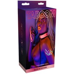 Glow Collar and Chain Leash