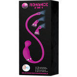 Rechargeable Romance 3in1 Vibrator