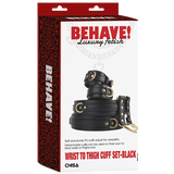 Wrist to Thigh Cuff Set