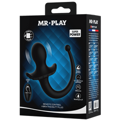 Remote Control Vibrating Butt Plug Tail