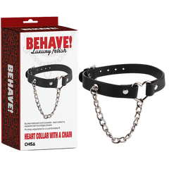 Heart Collar with a Chain