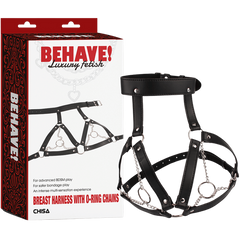 Breast Harness with O-ring chains