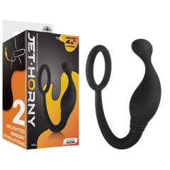 Prostate Plug with Love Ring - 4.5"