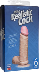 The Realistic Cock 6" (Flesh)