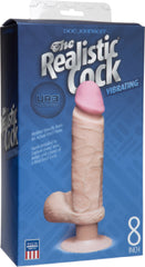 The Realistic Ur3 Cock Vibrating 8" (Flesh)