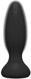 Vibe - Experienced - Rechargeable Silicone Anal Plug With Remote (Black)