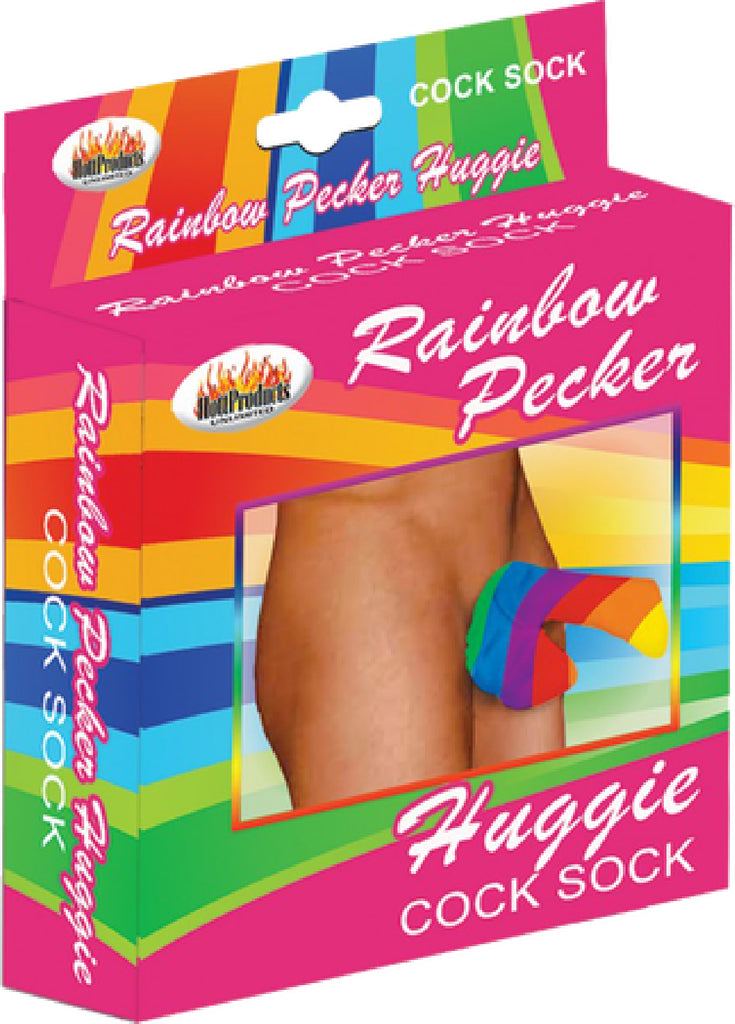 Rainbow Pecker Huggie - Cock Sock