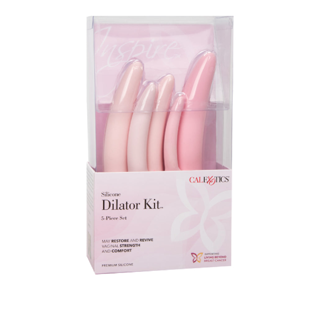 Inspire Silicone Dilator 5-Piece Set (Pink)