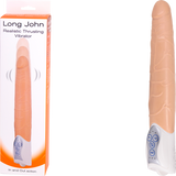 Long John Realistic Thrusting Vibrator