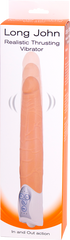 Long John Realistic Thrusting Vibrator