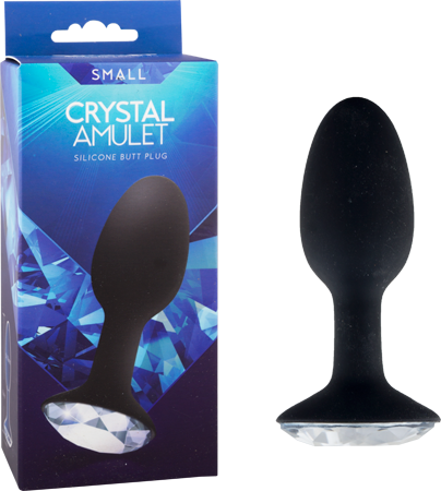 Crystal Amulet Silicone Buttplug - Small