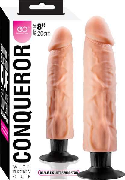 Conqueror 8" Dildo (Flesh)