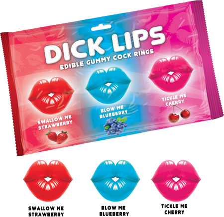 Dick Lips Gummy Cock Rings