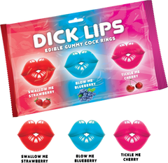 Dick Lips Gummy Cock Rings